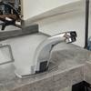 Modern Single-Handle Automatic Sensor Tap Factory Supplied Electric Faucet Brass Material for Hotel Use