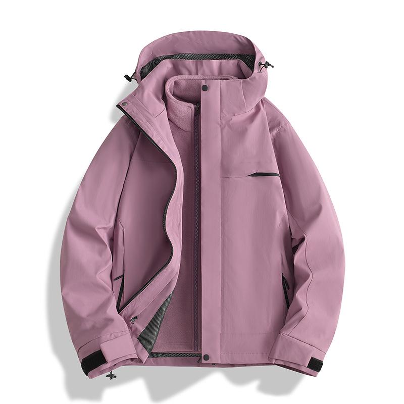 New Jacket Women's Windproof Removable Outdoor Hiking Jacket