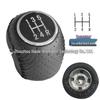 Leather Gear Shift Knob for Fiat Grande Punto 2006-2012 Manual Transmission