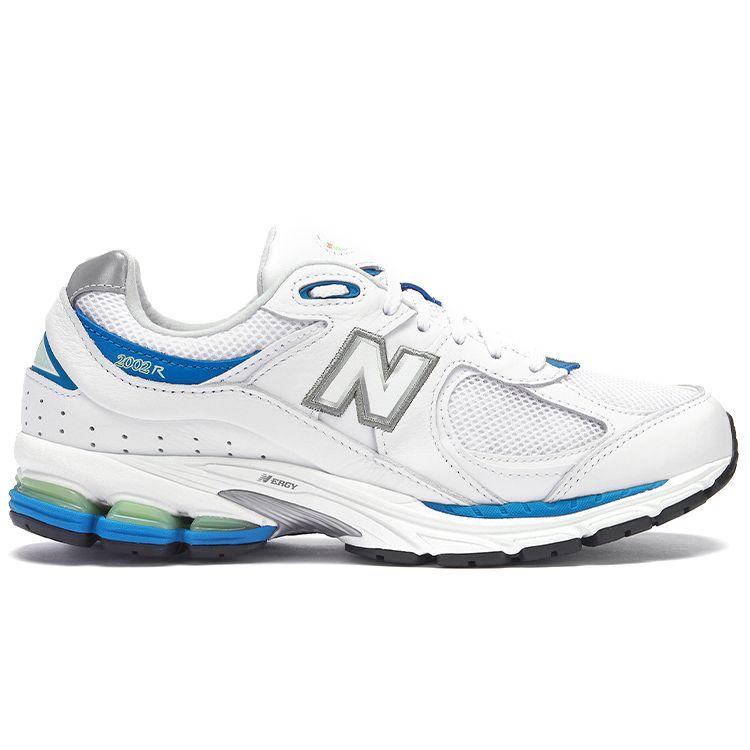 New Balance NB 2002R Comfortable Low-Top Casual Running Shoes Unisex sneaker White Blue ML2002RW