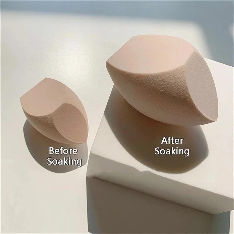 Großer Make-Up-Schwamm, Nass- Und Trocken-Doppelnutzung, Weicher Make-Up-Grundlagenschwamm, Puff Für Pudercreme, Glatter Puff, Make-Up-Werkzeugzubehör