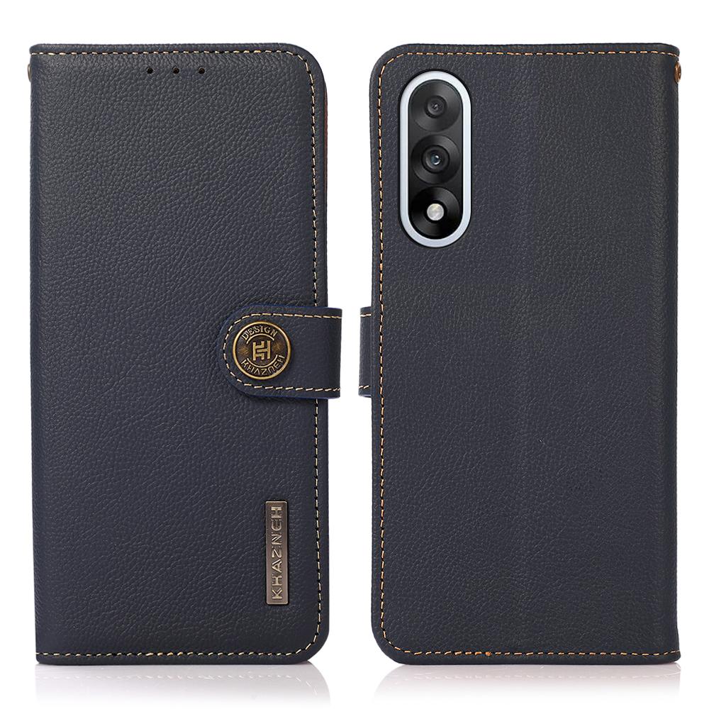 for OnePlus Nord 5 5G Case Genuine Cow Leather Wallet Phone Cover