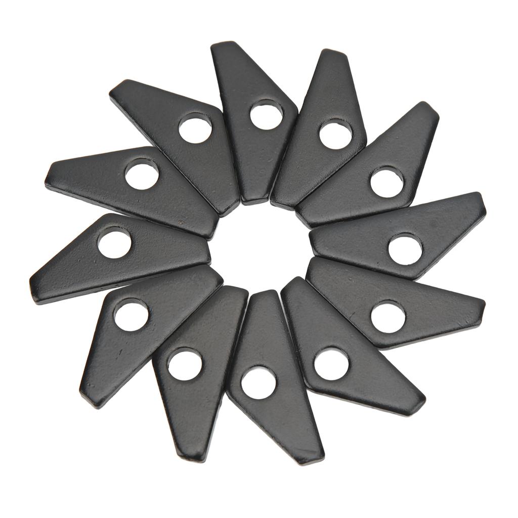 12Pcs Valve Cover Mini Spreader Tabs Replacement for Ford SBF Small Block 289 302 351W Engine