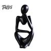 Talos Thinker Statue, Modern Abstract Art Sculpture, 3D Printed Collectible Figurine for Home Office Bookshelf Desktop Decor