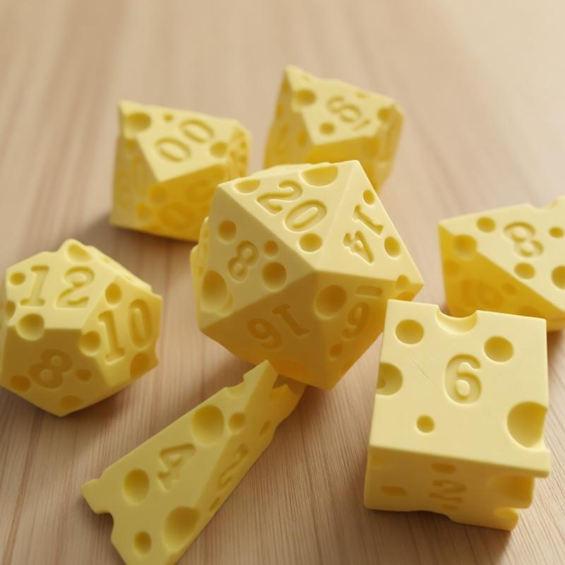 7Pcs/Set Polyhedral Plastic Dices Multi-Faced Various Shape Digital Game Dices for Club Party Family Board Game Props