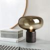 Nordic Marble Glass Bedside Lamp - Modern Bedroom & Study Decor