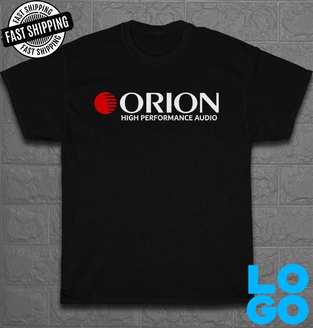 Новая мужская забавная футболка с логотипом Orion Audio, сделано в США, размеры от S до 5XL 4XL