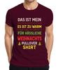 Too Warm For Ugly Christmas Funny Gift Retro Knit Unisexs TShirt