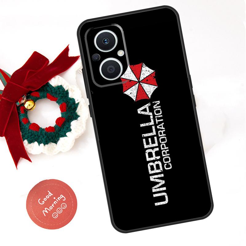 Umbrella Corporation Funda For OPPO Reno 8 Lite 10 11 12 13 14 Pro 11F 12F 13F 14F OPPO Find X8 X5 X6 X9 Pro Case