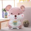 Cuddly Soft And Cartoon Tea Mouse Plush Doll Gift For Kids Collectors And