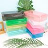 Hard Pen Case Smooth Edge Plastic Pencil Box Double Layer Pencil Case Large Capacity Pencil Organizer Box For School Kids Art