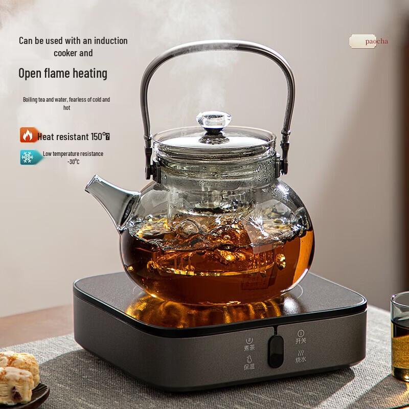 YIHUTEA High-Temperature Glass Teapot
