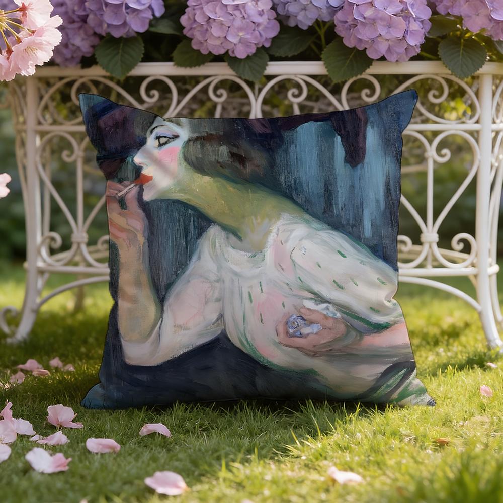 F-František K-Kupka Art Cushion Cover Home & Car Dual-Scene Pillow Cover: Reversible for Premium Comfort