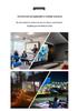 Enhanced Black Backlight Outdoor Projection Screen with Dual Floor Stands - Portable HD Home Projector Screen