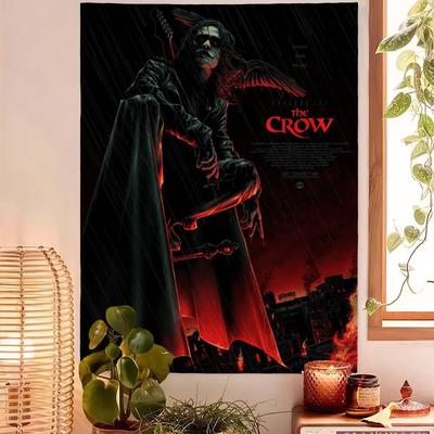 The CCrow Horror Movie Hippie Wall Hanging Tapestries Bohemian Wall Tapestries Mandala INS Home Decor
