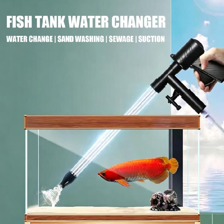 Manual Gravel Vacuum And Water Changer Tool Simple Hand Pump Aquarium Water Changer Fish Tanks Cleaning Tool
