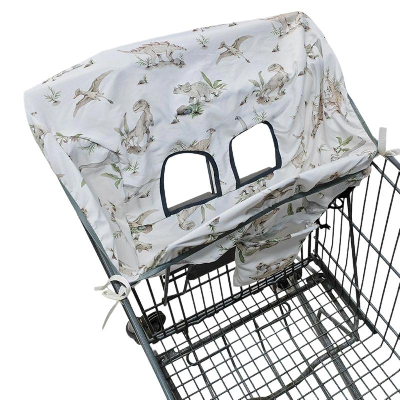 Lightweight Breathable Pram Cart Highchair Seat Cover for Baby 6 Months To 4 Years Machine Washable Neutral Design