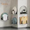 Pot Lid Storage Rack Wall-mounted No Drilling Removeable Waterproof Strong Stickiness Anti-slip Cutting Board Organizer Kitchen Wall Pot Lid Dish