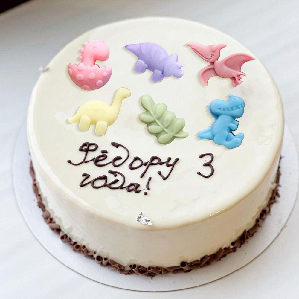 Heat-Resistant Cake Mold Food-Grade Chocolate Mould Dinosaur Silicone Mold  Pastry Making