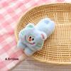 Cartoon Plush Cat Brooch - Funny Expression Kitten Accessories for Bags, Shoes & Hats