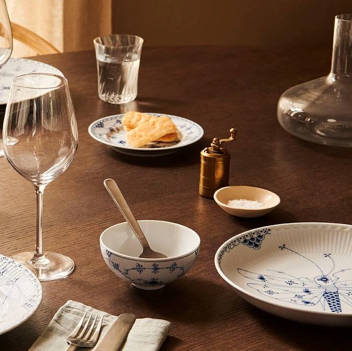 [Officially Imported] Royal Copenhagen Blue Fluted Half Lace Plate, 17cm, Wedding Gift, 1062493