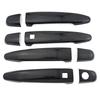 For Lexus GS300 2006-2011 RX300 2004-2009 GX470 Glossy Piano Black Exterior Door Handle Cover Trim Anti Scratch Decor Caps