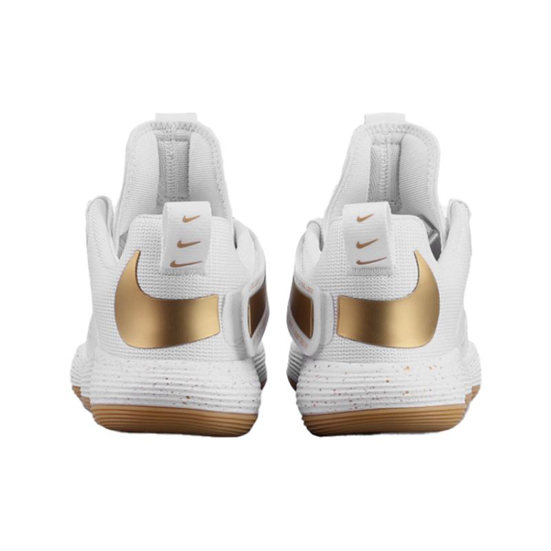 Nike React Hyperset Se White Metallic Gold Sneakers DJ4473-170