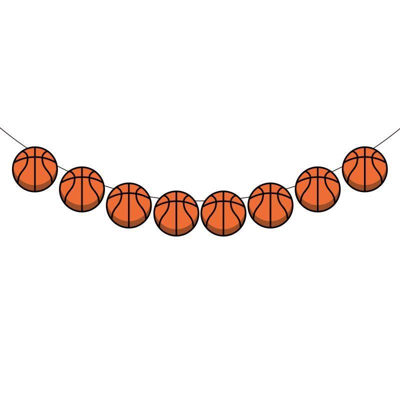 Basketball-Themed Balloon Set for Children's Birthday Party Decorations