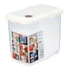 Inomata Chemical (Inomata-k) Rice Bin Revolution with Measuring Cup, 10kg, 125105