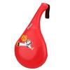 ST0001 PU Leather Red Children Taekwondo Boxing Hand Foot Pad Training Kicking Target AccessoryRed