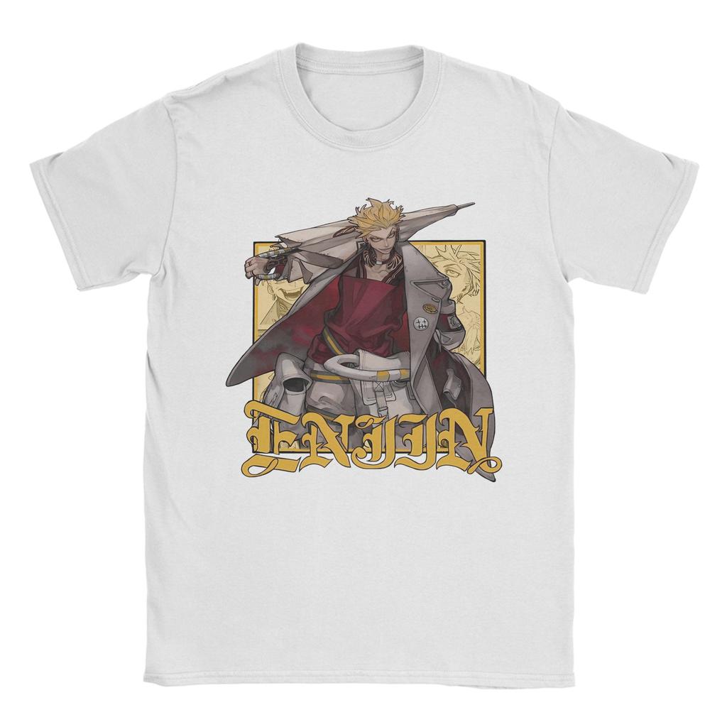 Enjin Gachiakuta Anime T-Shirt for Men  Novelty 100% Cotton Tee Shirt Round Collar Short Sleeve T Shirts Plus Size Clothes
