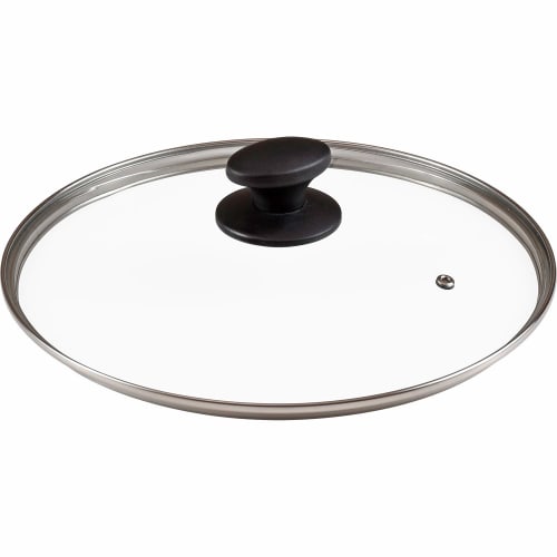 [.co.jp Exclusive] Wahei Freiz Glass Lid, 28cm, Fully Reinforced, with Steam Vent (AME-7192)
