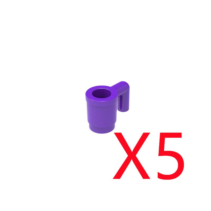 MOC City Building Blocks Character Scene Creative Accessories Mini Brick Color Wine Bottle Reagent Bottle Set Box Toy Gift X007