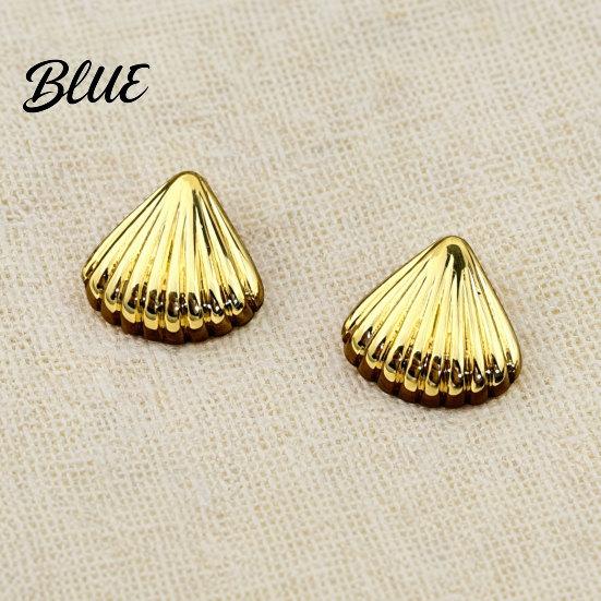 Bright And Comfortable Earrings 1 Pair Shell for Women Chunky