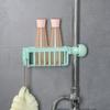 Bathroom Accessories Drying Towel Soap Shelf Faucet Storage Rack Sponge Bracket Faucet Holder