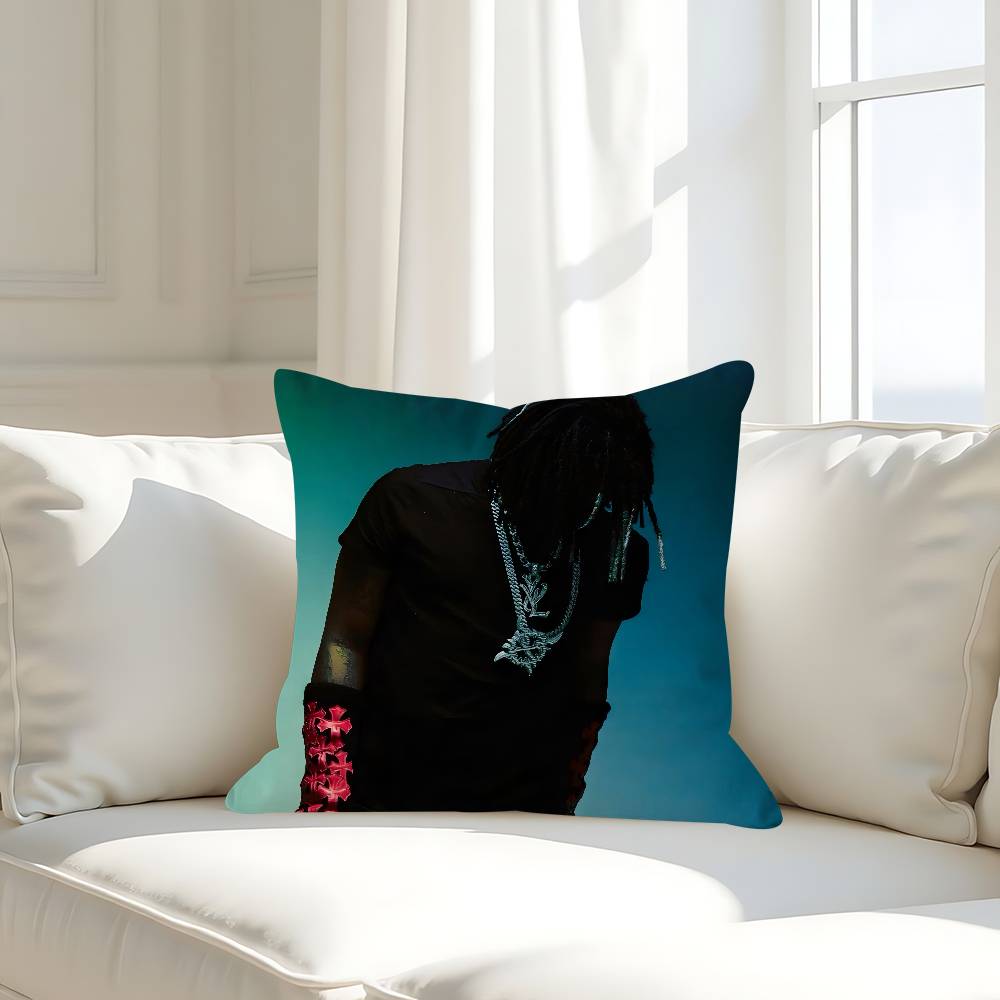 Pop-Sänger Ken Carson Kissenbezug für Schlafzimmer und Wohnzimmer Sofa Dekorative Kissenhülle