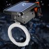 Solar Bicycle Tail Light Adjustable USB Rechargeable MTB Road Mountain Bike Lamp 250LM IPX4 Waterproof Night Riding Bike Warning Rear Lamp