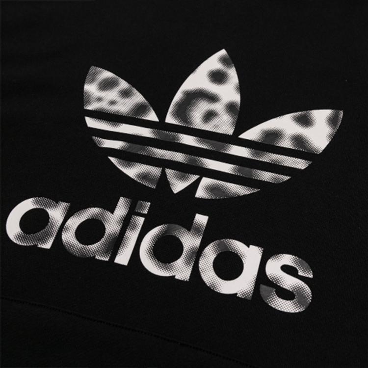 Adidas Originals Animal Hoodie Sweatshirt Men Tops Black GT4362