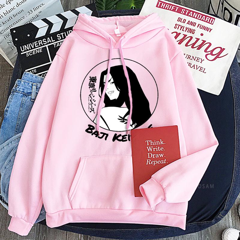 Hot Japanese Anime Tokyo Revengers Men Hoodies Oversized Pullovers Harajuku Kawaii Keisuke Baji VALHALLA Long Sleeve Sweatshirts
