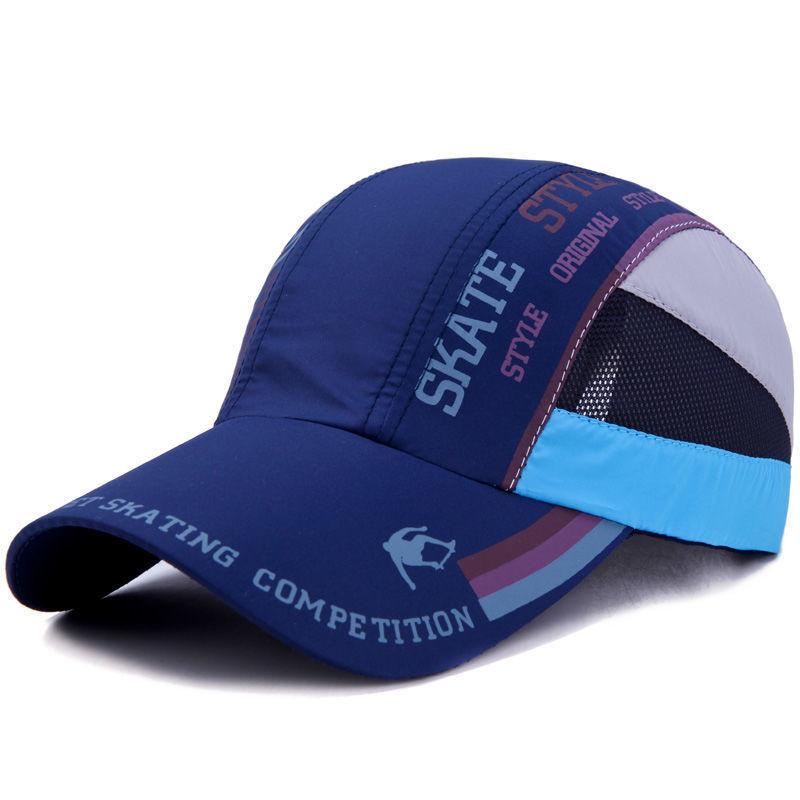 

Skate Summer Letters Women Outdoor Motion Shade Breathable Travel Mountaineer Blue
