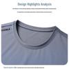 Men's Jinju Ice Silk Blend Round Neck T-Shirt