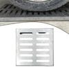 Heavy Duty 201 Stainless Steel Floor Drain Cover Double Row Hole Design for Rapid Drainage and Clogging Prevention