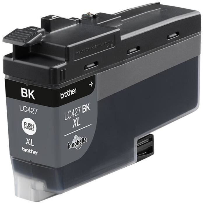 Cartouche d'encre - BROTHER - LC427XLBK - Noir - 6000 pages - Compatible MFC-J6955DW, HL-J6010DW
