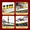 Titanic cruise ship small particle assembly building blocks male and female couples male and female gifts boutique decoration