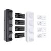 Controller Charger Station for Wii Remotes Controller Charger Dock Station with 4 Pack 2800mAh Recha