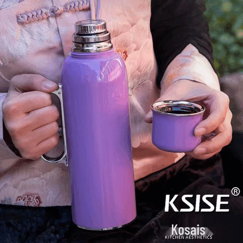 Portable Tea Infuser Thermos Pot with Handle