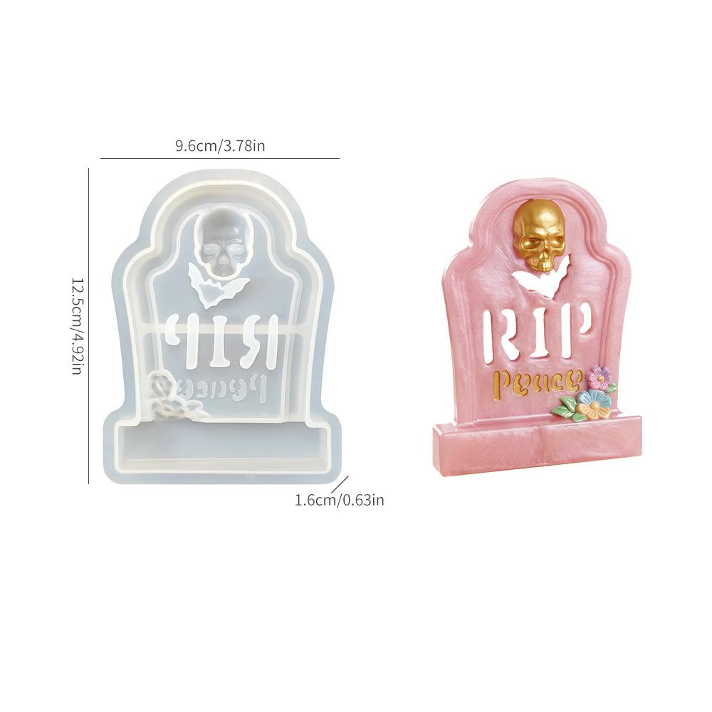 Cat Dog Pet Urn Plaster Silicone Mold DIY Heart-shaped Pet Photo Frame Picture Urn Epoxy Silicone Molds For Resin Making