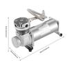 Compresor de aer portabil 12V Pompă de aer pentru suspensie 200 PSI Control inteligent Zgomot redus pentru umflarea anvelopelor mașini motociclete