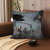 1pc D-Disco Elysium Game Pillow Case Fashion Square Pillowcase Bedroom Sofa Room Ins Decoration Leisure