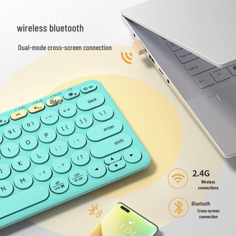 HP K231 Wireless Bluetooth Dual-Mode Keyboard
